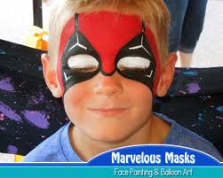 From deadpool to paw patrol, you can create a customized look of your kid's favorite characters with arteza face paint. Marvelous Masks Fun Face Art Designs For Birthday Parties Corporate Events And More