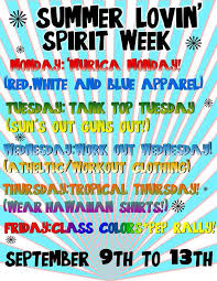 Spirit Week Ideas Google Search School Spirit Week School Spirit Days Spirit Week