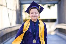 A 13 Year Old Boy Became The Youngest Student To Ever Graduate From California S Fullerton College According To A In 2020 Fullerton College 13 Year Old Boys Old Boys