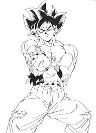 Goku Migatte No Gokui Kamehameha Dragon Ball Gt Dibujo De Goku Dibujos