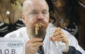 Wing Bowl contestants make grand entrances into stadium