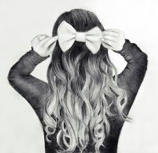 4842dbc4a572e9fe86e0094c6b97eb0b Bows Drawings Jpg 500 483 Pixels Tumblr Meisjes Haar Tekening Haar Tekenen