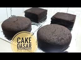 Resep cake coklat lumer kukus / panggang sederhana untuk pemula! Membuat Cake Dasar Kue Ultah Sangat Mudah Basic Cake Youtube
