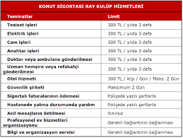 Konut poliçesi yaptırmak için t.c. Ray Sigorta Konut Sigortalari Avantajli Sigorta Urunleri