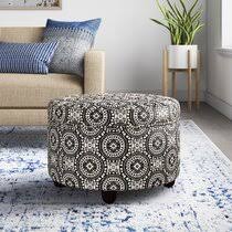 We needed a smaller square table or ottoman. Ikat Ottomans Poufs You Ll Love In 2021 Wayfair