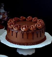 Retro7wonder4reverie Via Pinterest Chocolate Cake Decoration Chocolate Cake Recipe Chocolate Cake Designs