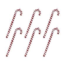 For decorative use only >dimensions: Northlight 6ct Peppermint Twist Shatterproof Candy Cane Christmas Ornament Set 16 Red White Target