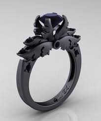 Black And Gold Diamond Engagement Ring Black Jewelry Beautiful And In My Favorite Color Black Jewelry Black Gold Jewelry Jewelry