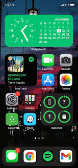 My Ios 14 Home Screen Homescreen Facetime Iphone