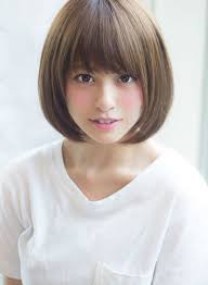 大人可愛いシンプルボブ 髪型 ヘアスタイル ヘアカタログ ビューティーナビ ヘアモデル ヘアカット 髪型 ボブ