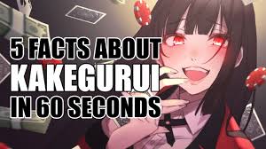 Want to discover art related to kakegurui? 5 Facts About Kakegurui In 60 Seconds Youtube