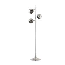 Lampadaire En Aluminium Chrome H 160 Cm Trio 50 Piantane Lampade Da Terra Lampade