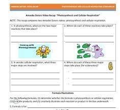 Photosynthesis Handout Made By The Amoeba Sisters Click To Visit Website And Scrol Photosynthesis Photosynthesis Worksheet Kindergarten Worksheets Sight Words