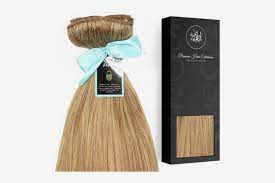 Hotbanana human hair extensions clip in 120g remy hair extensions ombre dark brown fading to light brown and dirty blonde ombre clip in hair extensions natural balayage clip extensions 24 inch 7pcs 374 $109 11 Best Clip In Hair Extensions 2019 The Strategist