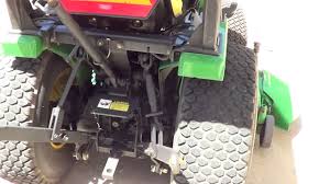 Its distinctive green tractors are sturdy and dependable. John Deere 4100 Compact U1497 Youtube