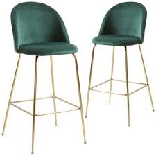 Black And Gold Bar Stools Australia Linea Furniture 65cm Colette Gold Leg Velvet Barstools Reviews Temple Webster Bar Stools Gold Legs Bar Stools Australia