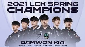 This website stores data such as cookies to enable essential site functionality, as well as marketing, personalization, and analytics. Damwon Kia Wins 2021 Lck Spring Split League Of Legends Esports Com