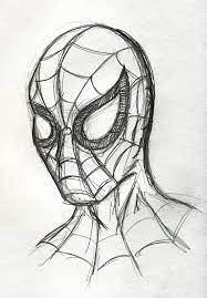Drawings Of Super Heroes The Daily Scribble At Vynsane Com Marvel Characters Welcome To The Spiderman Drawing Drawing Superheroes Art Drawings Simple