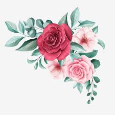 Elegant Watercolor Flowers Bouquet For Card Border Design Element Wedding Invitation Flowers Png Transparent Clipart Image And Psd File For Free Download Em 2020 Arte Para Canecas Adesivos De Unhas Bordado Livre