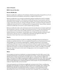 Cognitive behavior modification is the idea that all students are active participants in their learning. Behavior Modification Behaviour Therapy Psychotherapy