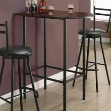 Monarch Metal Pub Table In Black And Silver Walmart Com Bar Table Home Bar Furniture Metal Pub Table