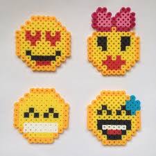Emoji Perler Beads Bugelperlen Bugelperlen Vorlagen Perlen Basteln
