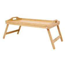 Sofa tray table brown, tv tray, wooden coffee table, lap desk for small spaces. Living Co Fold Out Wooden Tray Natural Natural The Warehouse