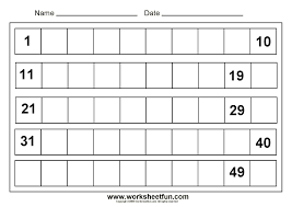 In this coloring math worksheet, your child will draw pictures on, above, and below other objects. Missing Numbers 1 To 50 8 Worksheets Free Kindergarten Worksheets Kindergarten Math Worksheets Free Writing Worksheets Kindergarten