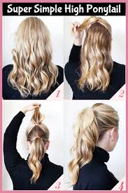 To do this, long faces need shortening, just as wide faces need lengthening. Lazy Hairstyles Super Simple High Poofy Ponytail Hairstyle Tutorials Ponytail Hairstyles Tutorial Office Hairstyles Lazy Hairstyles