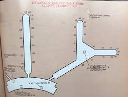 Check spelling or type a new query. Airline Maps Continental Newark New Terminal C Diagram 1988