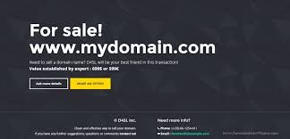 D4sl Domain For Sale Template Things To Sell Templates Bootstrap Template
