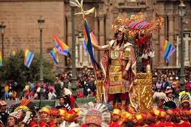 The subjects of the the ¨acllas¨ with unique beauty women chosen to serve the inca and the sun god or inti, they are in charge of worshiping the sun god with their sweet voices. Inti Raymi Sun Festival In Cusco Peru Maximo Nivel