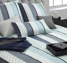 Joop Cornflower Stripes Mako Satin Bettwasche Deep Sea 04
