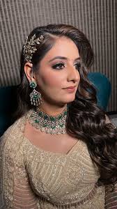 Some amazing compliments from ur reception bride , All the way from Canada  🇨🇦 , Bride @hanna.kharoud , Hairstylist @hairstylesbyvandana