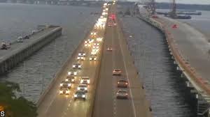 Three mille bridge crosses pensacola bay connecting gulf breeze to pensacola via route 98. Deadly Crash On 3 Mile Bridge In Pensacola Wpmi