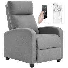 The reading chair is a funny classification because it's not really official by any furniture standard. Recliner Chair For Living Room Winback Single Sofa Massage Recliner Sofa Reading Chair Home Theater Seating Modern Reclining Chair Easy Lounge With Fabric Padded Seat Backrest Walmart Com Walmart Com