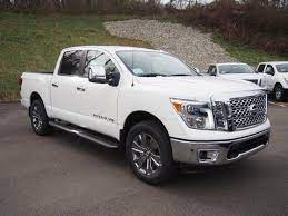 Used 2019 Nissan Titan Sl Pearl White Nissan Titan With 49 Miles Available Now 2020 Nissan Titan Nissan Titans