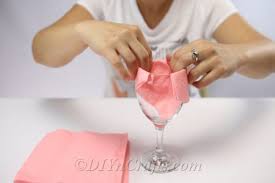 Keep the napkin in your lap. How To Fold Napkins Into Beautiful Roses Video Diy Crafts