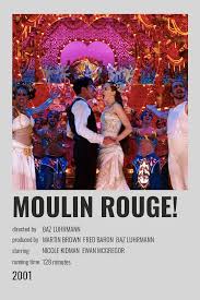 Moulin Rouge Polaroid Poster Alternative Movie Posters Movie Poster Wall Movie Posters Minimalist