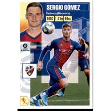 Sergio gomez statistics played in huesca. Venta Sticker Sergio Gomez Huesca Panini Liga Este 2020 21