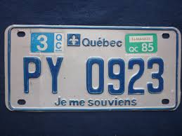 New listing **h84 quebec license plate 1976 used. Quebec 1985 Motorcycle License Plate License Plates Hobbydb