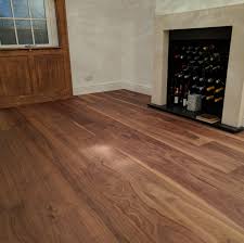 Wide Walnut Engineered Boards Installation And Oil Finishing In Kt1 Kingston Upon Thames In 2020 Installing Hardwood Floors Wood Floor Installation Dark Wooden Floor