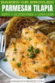 Easy Parmesan Crusted Tilapia Recipe Parmesan Crusted Tilapia Tilapia Recipes Easy Tilapia Recipes