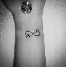 See more ideas about initial tattoo, tattoo blog, tattoos. Small Infinity Tattoo With Initials Small Infinity Tattoos Tattoos For Daughters Trendy Tattoos