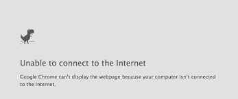 Hidden T Rex Game Behind Chrome S Network Error Page