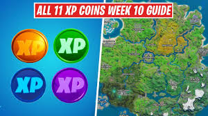 Epic games announced this week that fortnite chapter 2 season 2 would be extended. All 11 Xp Coins Locations In Fortnite Season 4 Chapter 2 Week 10 Youtube