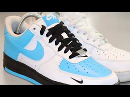 All blue air force 1 custom. Custom Air Force 1 Blue Youtube