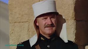 Gene Hackman and Terence Hill in March or Die (1977)