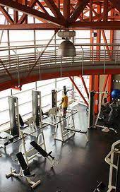 a prefab vertical gym for urban slums