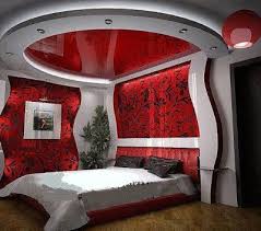 ديكورات اسقف من الجبس امبورد لغرف النوم Ceiling Design Bedroom Bedroom False Ceiling Design Futuristic Bedroom